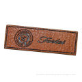 Custom Personalized Logo Embossed Leather Patches For Jeans